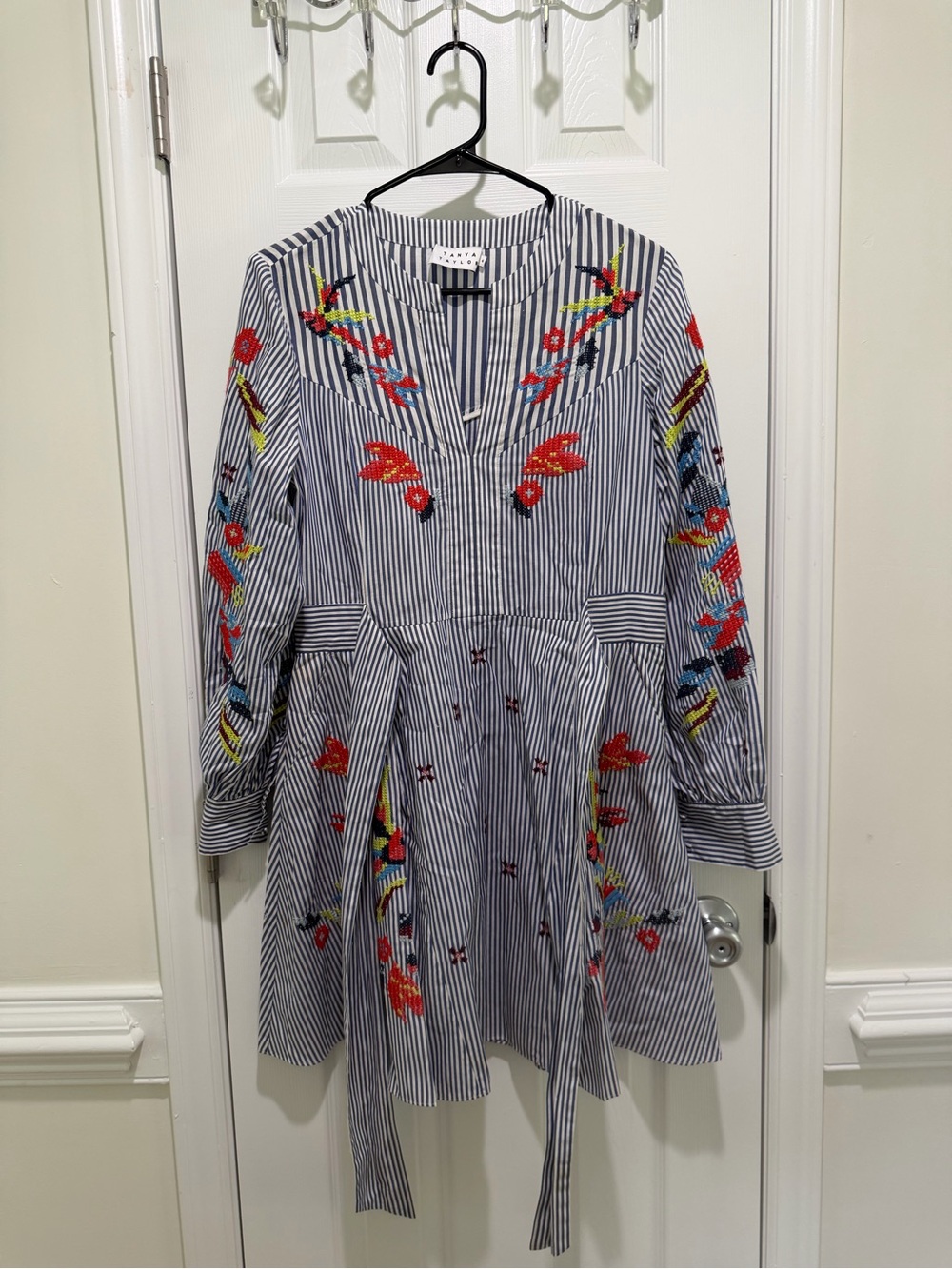 Tanya Taylor Caro Embroidered Dress - Picture 3 of 16